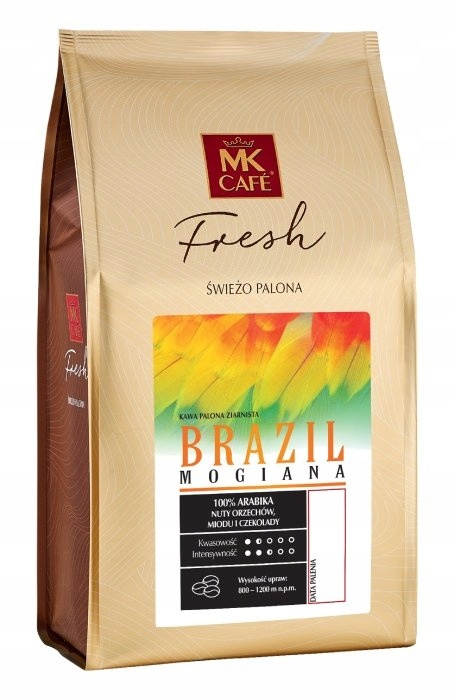 Levně Káva zrnková Mk Cafe Fresh Brazil Mogiana 1 kg