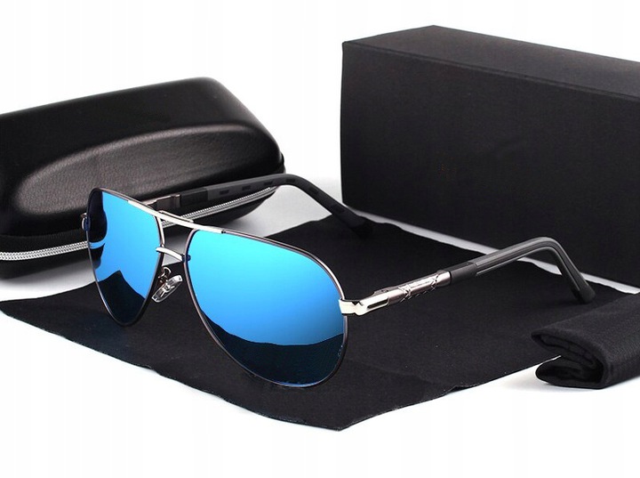 

Aluminiowe Męskie Okulary Polaryzacyjne Smoke Gun