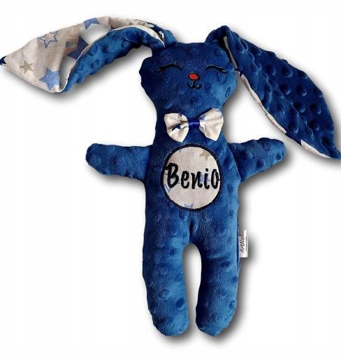 

Maskotka z imieniem królik bunny imię haft