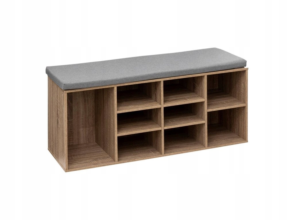 Botník so sedadlom, 105 x 34 x 49 cm