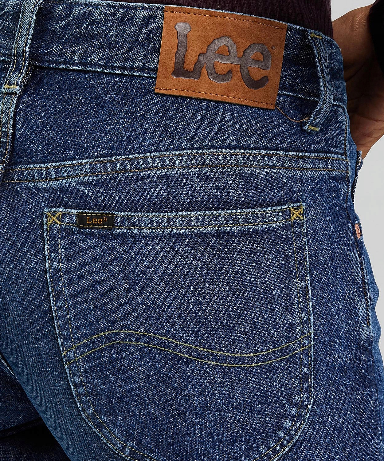 Jeansy Lee Rider 112346312 L34XHGE81 Indigo Revival W 27 / L 33 Kolor niebieski