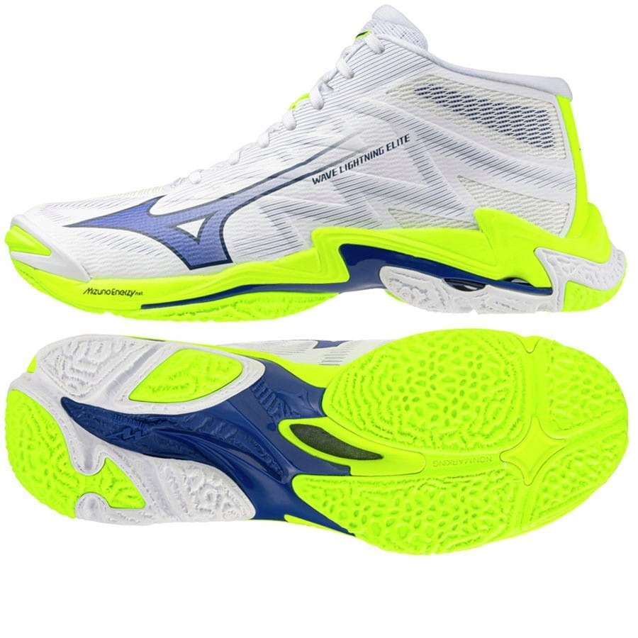Buty Mizuno Wave Lightning Elite MID V1GA260539 46, Biały