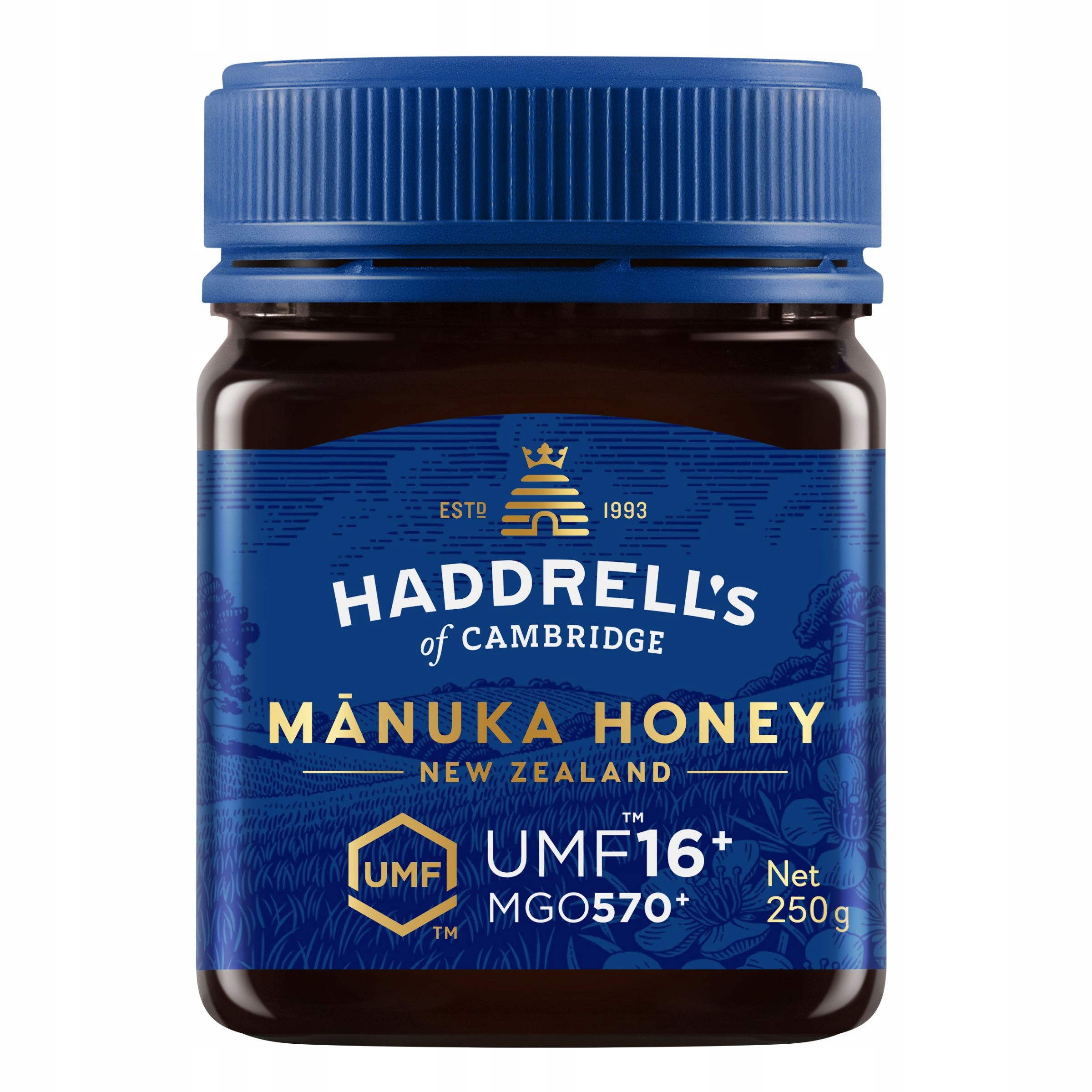Haddrell's Miód Manuka UMF16+ MGO570+ 250 g