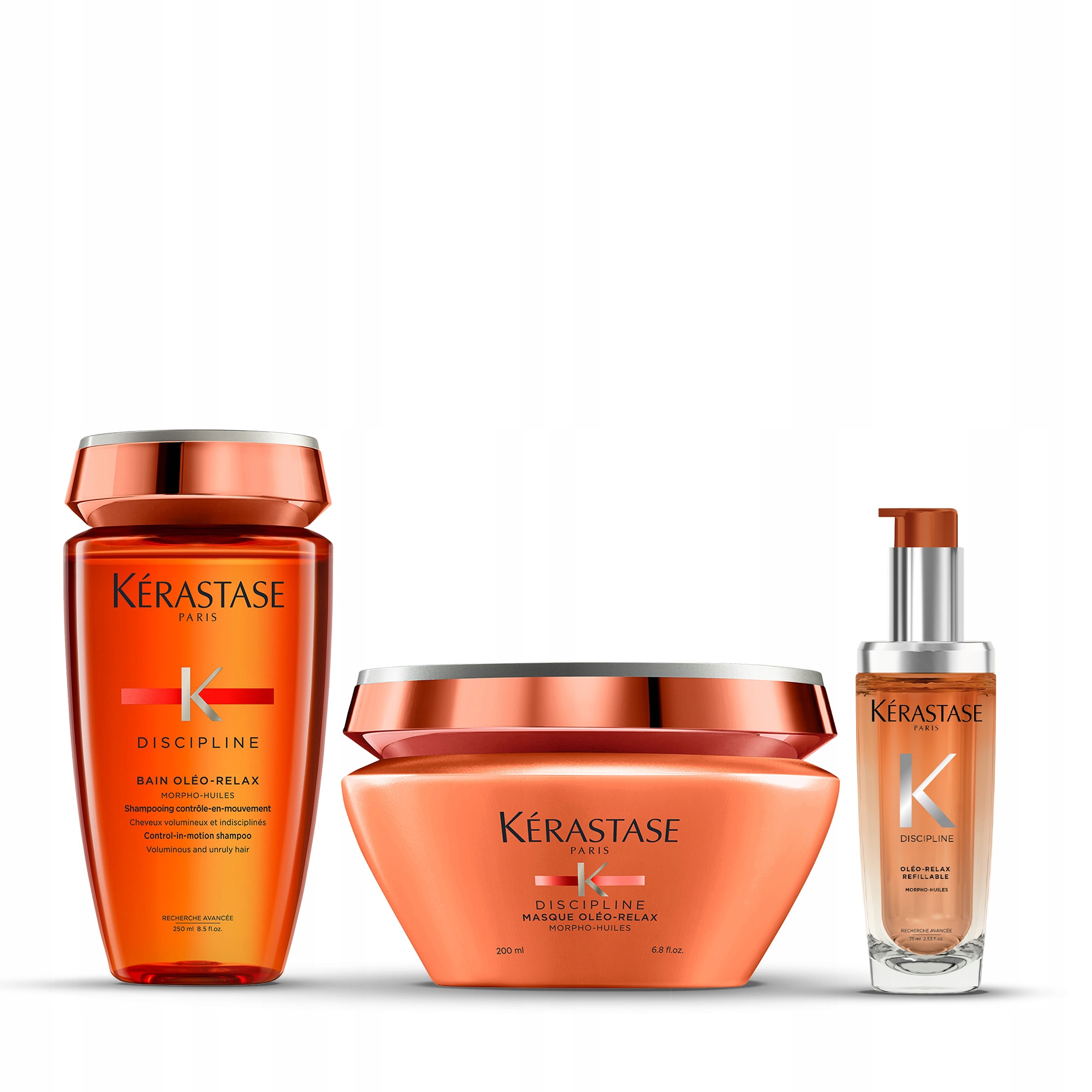 Kérastase Discipline Oléo-Relax Zestaw Wygładzający Do Włosów Puszących Się