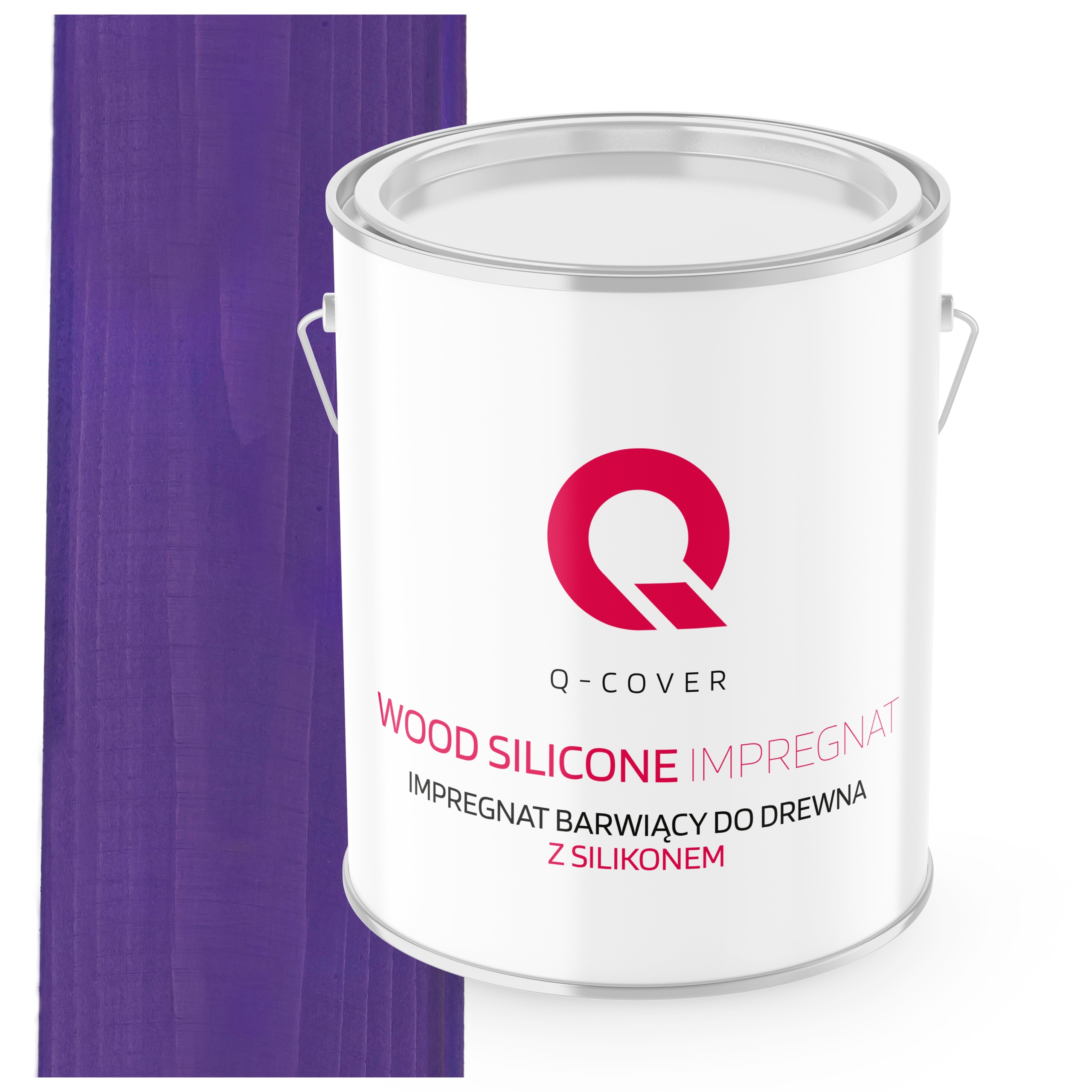 Impregnační Nátěr Na Dřevo S Ochranným Silikonem, Stálobarevný, Fialový, 2,5 L