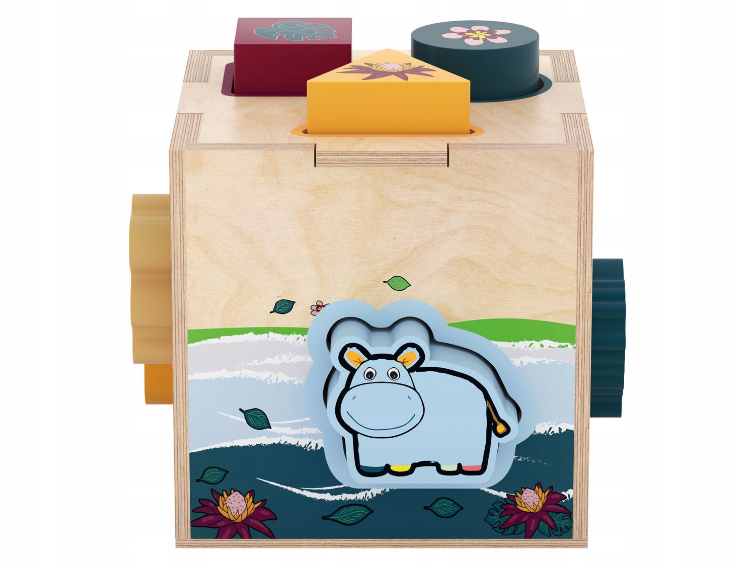 Drewniana zabawka rozwijająca Sześcian Playtive EAN (GTIN) 4055329052144