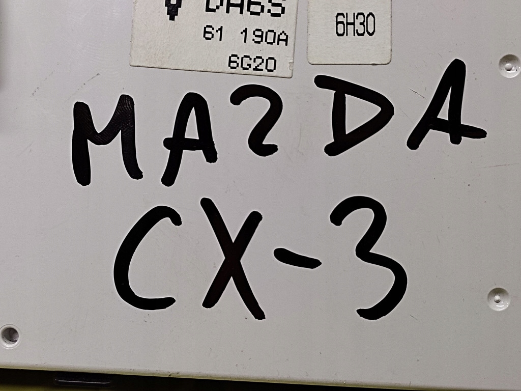 MAZDA CX-3 PANEL klími klimatizaci DA6S61190A