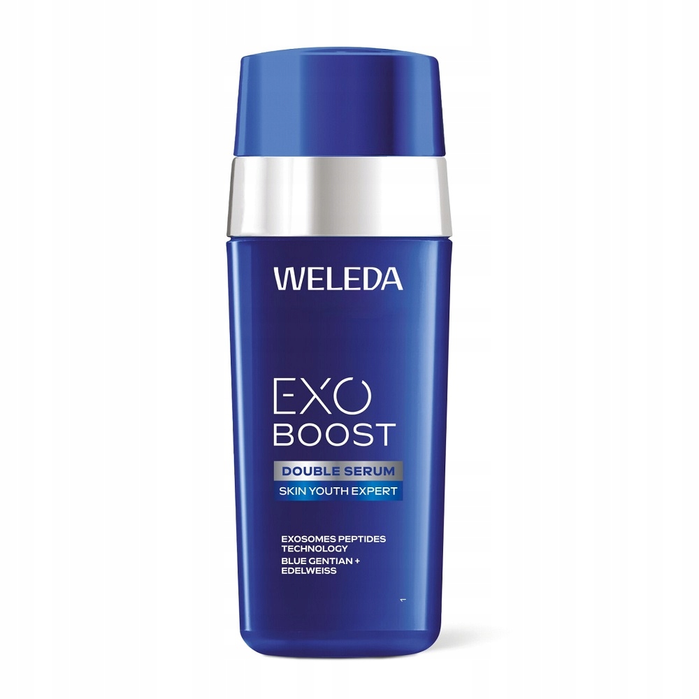 Weleda Exo Boost dvojité sérum s hořkou letní a šedou alpskou barvou 30 ml