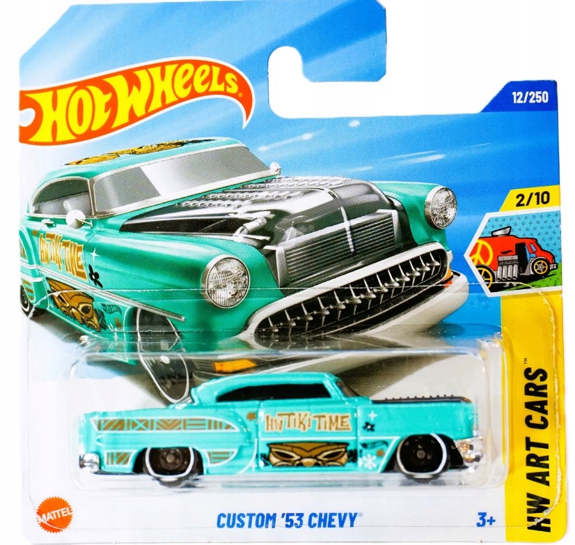 HOT WHEELS 2025 HW ART CARS CUSTO, '53 CHEAVT HYW68 12