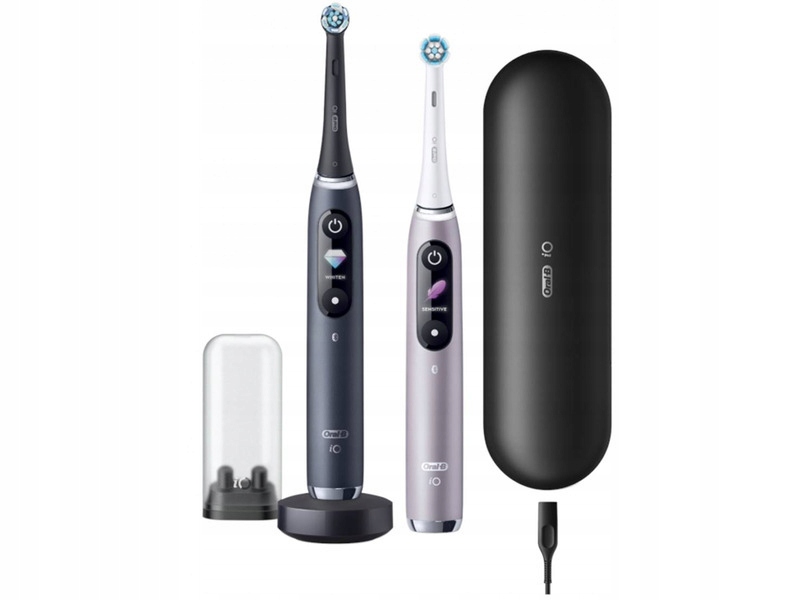 Szczoteczki magnetyczne Oral-b iO 9 2 szt etui