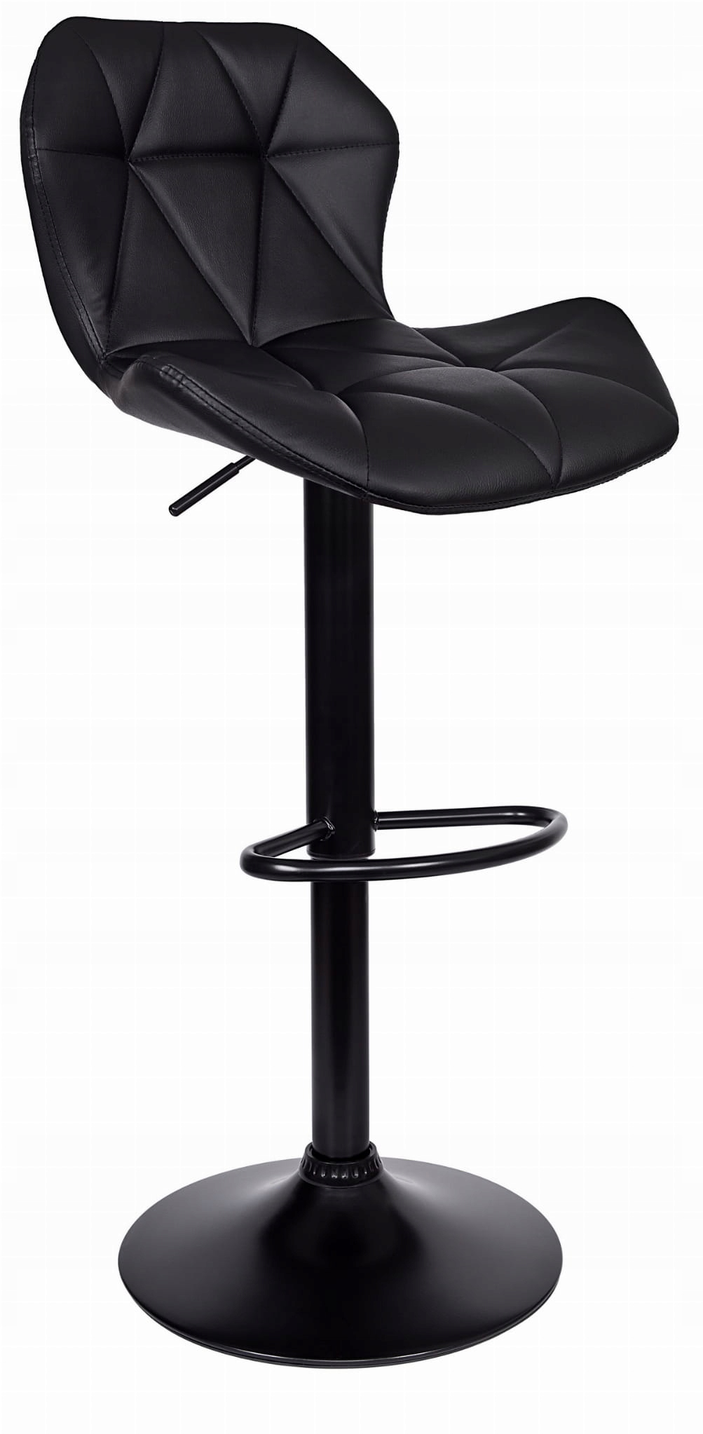 HOKER OBROTOWY KRZESŁO TAPICEROWANE STOŁEK Z OPARCIEM TRENDY LOFT