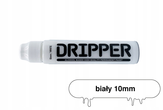 

Marker dekoracyjny mop Dripper 10mm biały