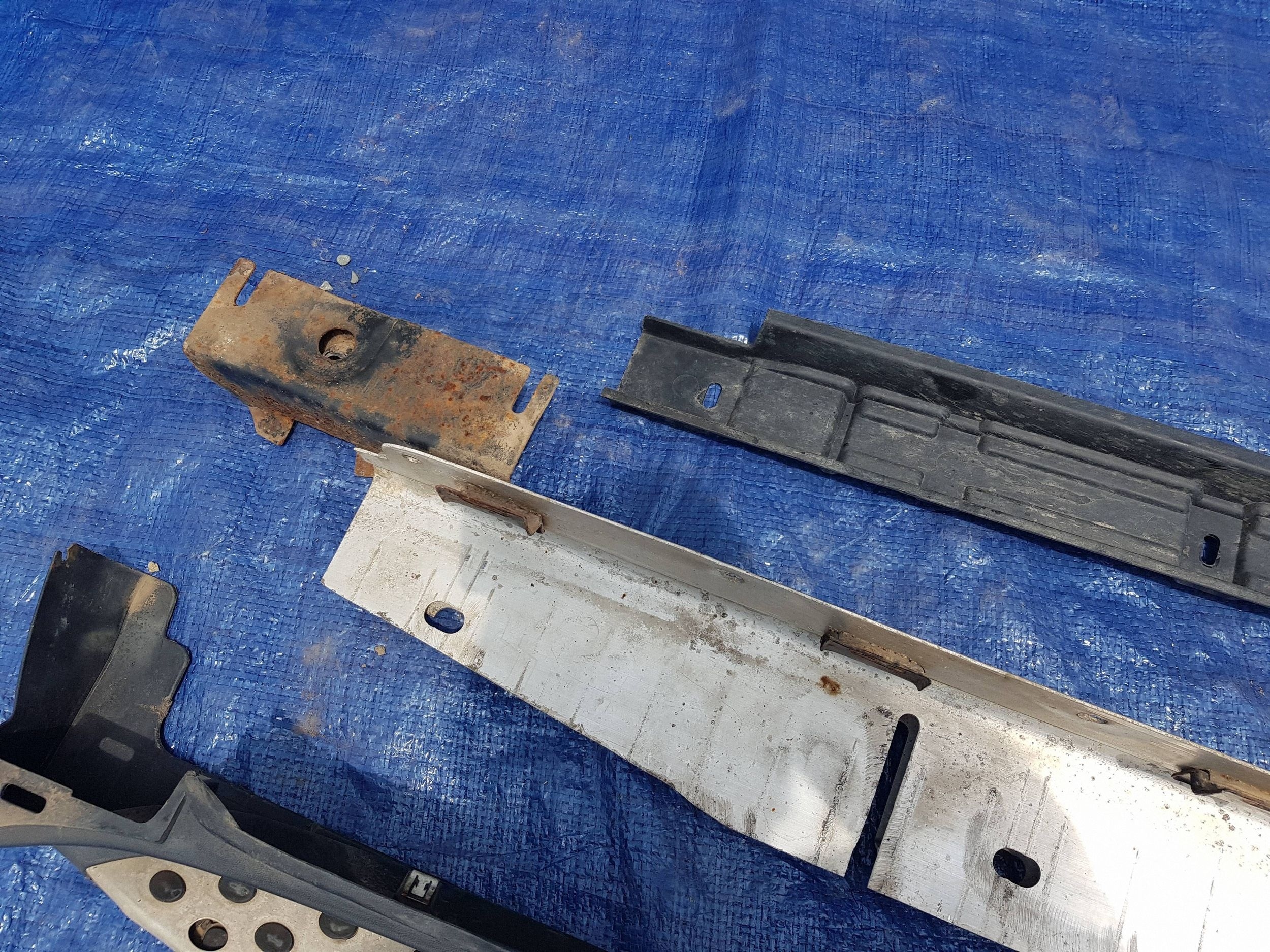 left threshold MERCEDES GL X164 cap moulding STOPIEN