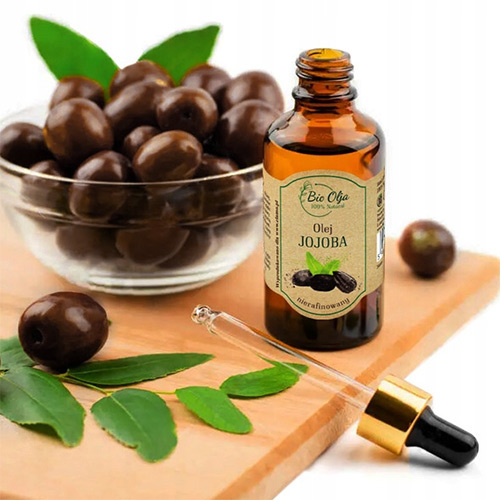 OLEJ JOJOBA NIERAFINOWANY REGULACJA SEBUM 50ml Marka BioOlja