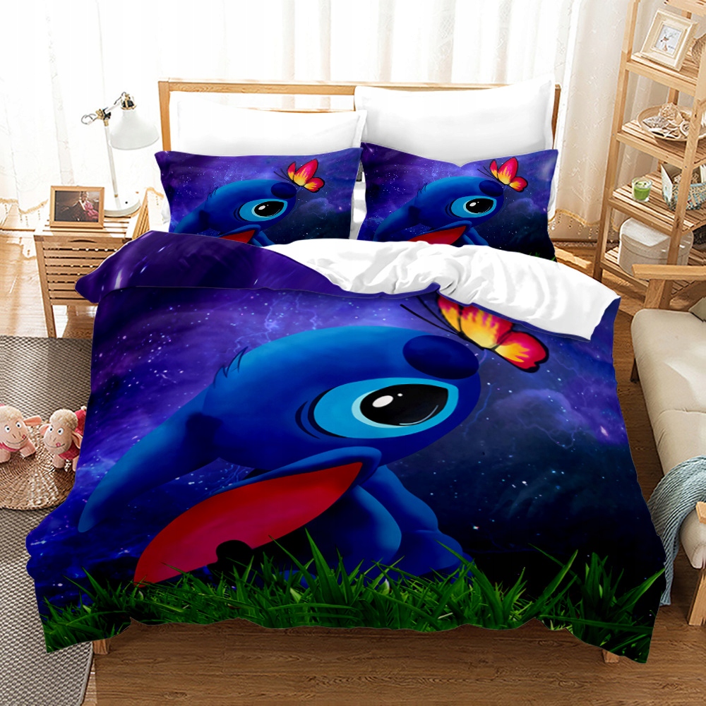 

Stitch Komplet Pościeli 160x200 2 Poszewki