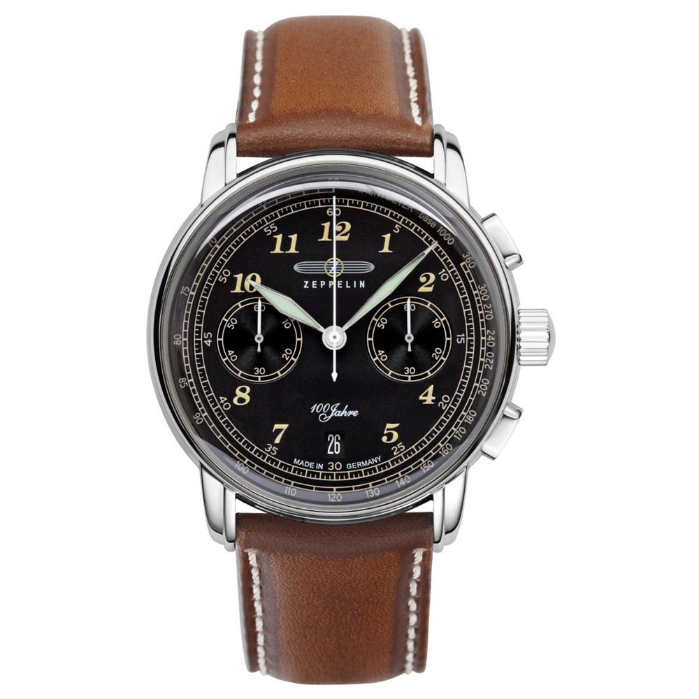 Pánské Hodinky Zeppelin 7674-3 hnědé