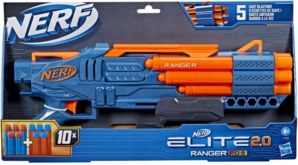 

Hasbro Nerf Elite 2.0 Wyrzutnia Ranger PD-5 F4186