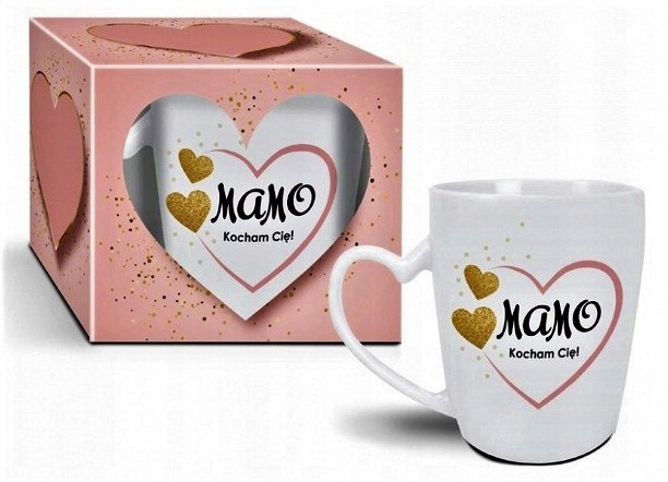 

na Dzień Matki Kubek Mamo Kocham Cię