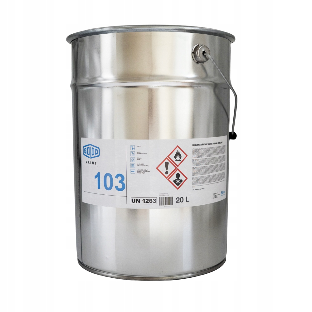 Barva na kov, lodní barva Solid Paint 103, výběr barvy 20L