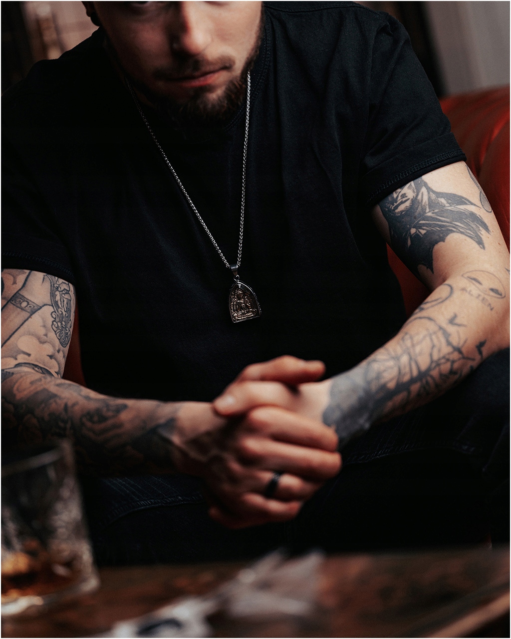 Zawieszka męska talizman BUDDA AMULET wisiorek STAL SZLACHETNA316L BLINGART Kod producenta SZ0678