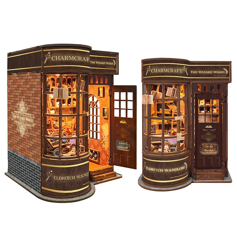 Diy Miniaturowy Domek, Book Nook, Puzzle 3D, Zestaw Diy Dla Dorosłych