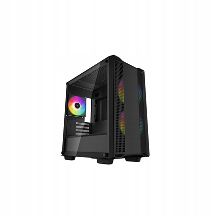 Deepcool Micro-ATX Case CC360 Black Mini-ITX Micro-ATX Napájecí zdroj