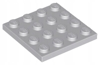 

Lego 3031 Płytka 4x4 Szara Jasna Nowa (2g)