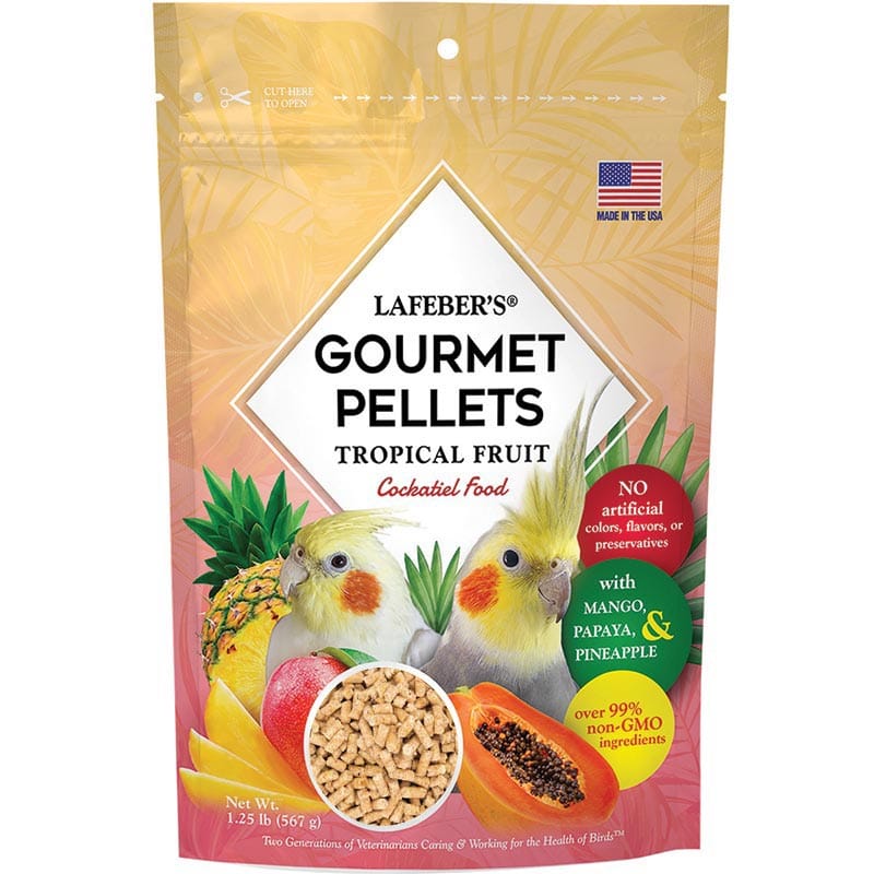 Levně Lafeber Gourmet Pellets Tropické ovoce Korela granule pro korely