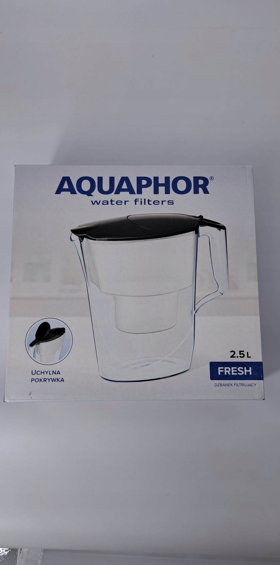 Dzbanek filtrujący Aquaphor FRESH 2,5 l czarny