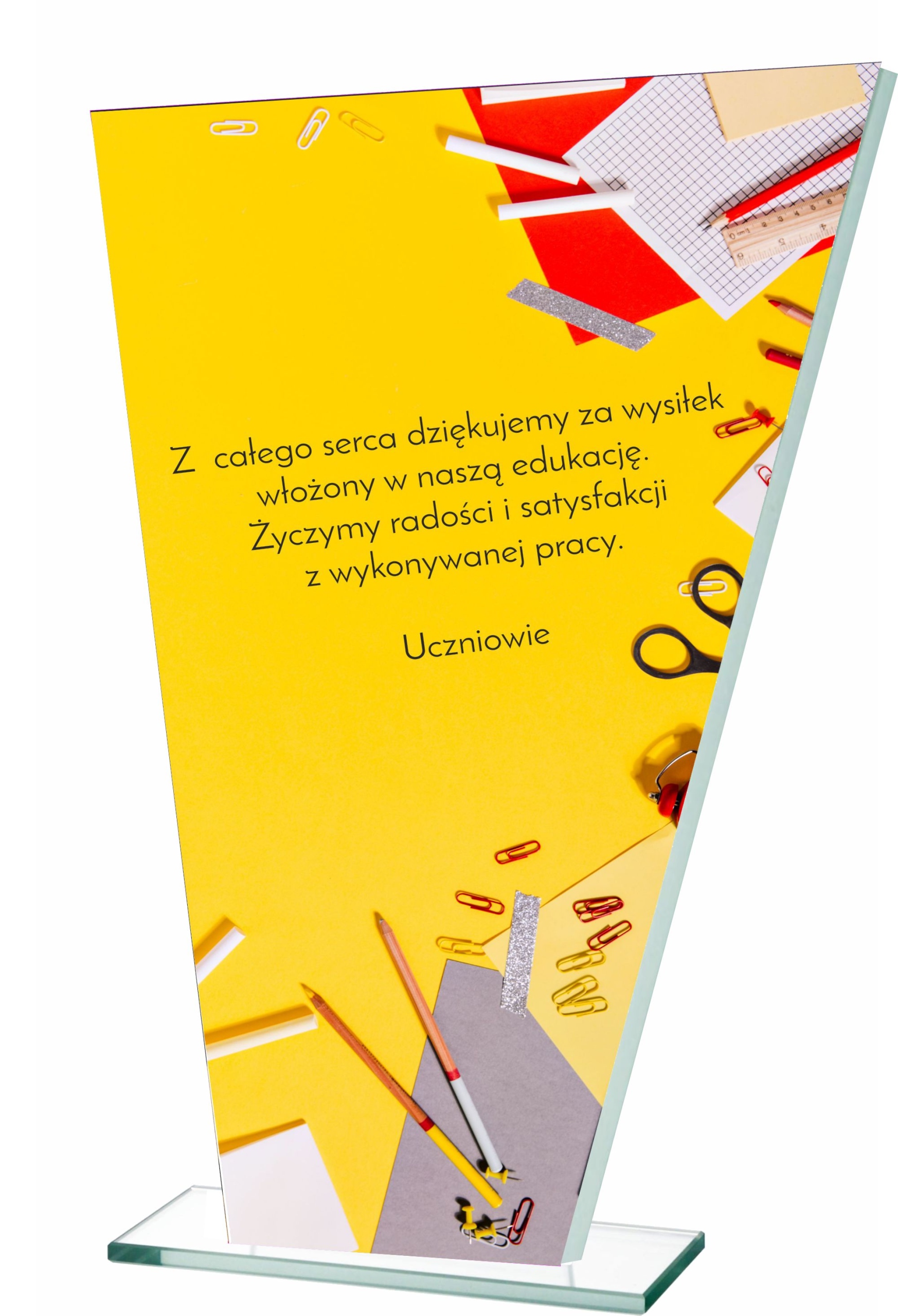 Statuetka dla nauczyciela podziękowanie