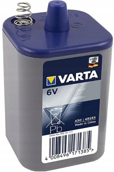 Bateria 4R25 Varta 7500mAh 6V 908S 908G