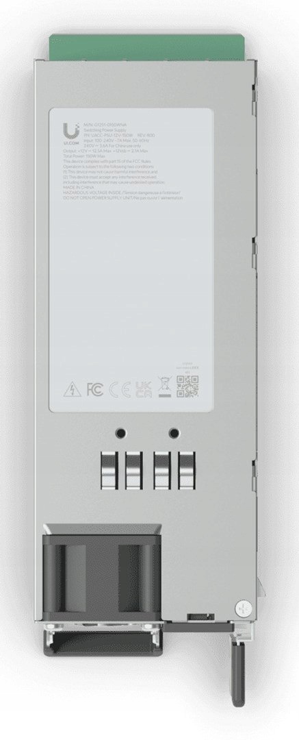 Ubiquiti UACC-PSU-12V-150W adapter zasilający/ inwentor Wewnętrzna Zielony,
