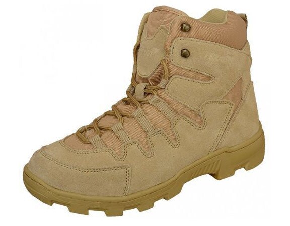 Pánské taktické vojenské trekové vysoké boty Texar Crossland Khaki 39