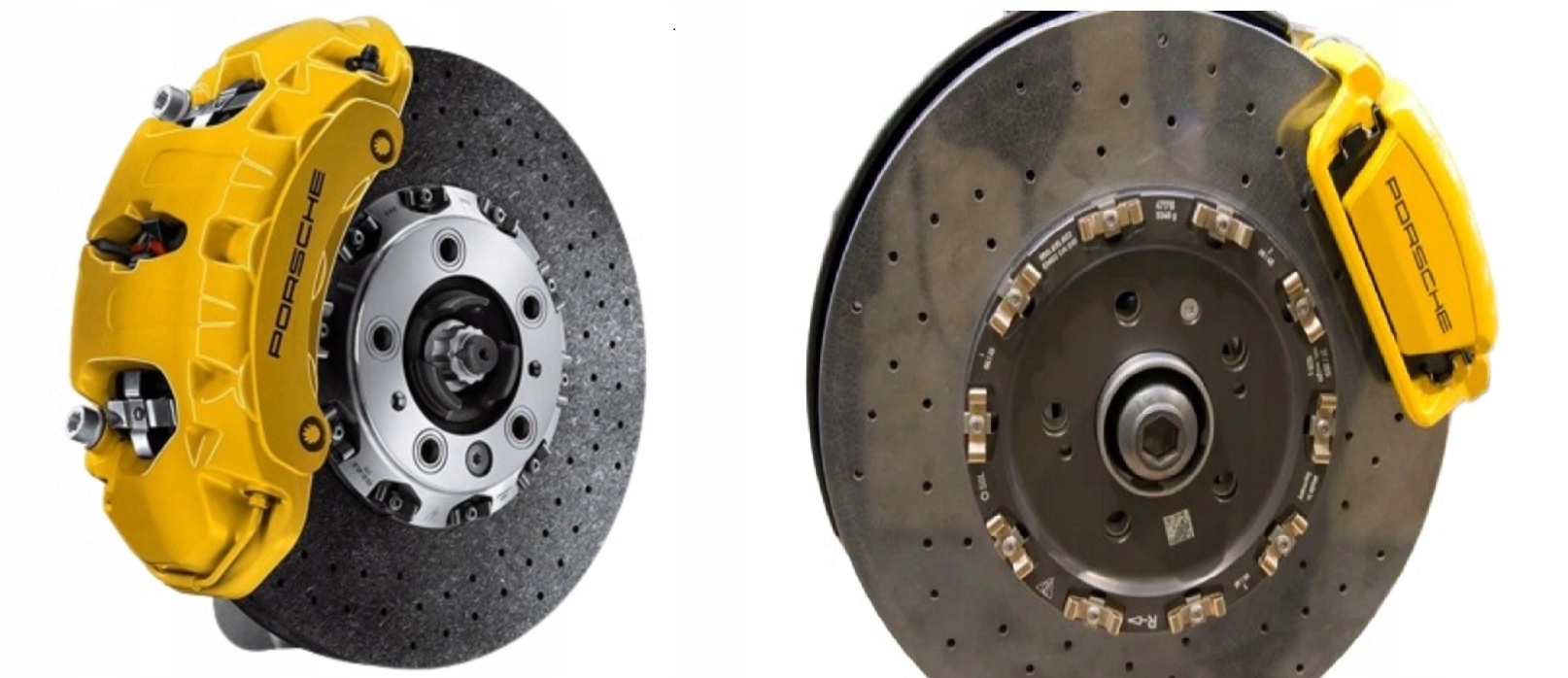 Porsche Macan Komplet 4 X Naklejka Na Zacisk Przód Tył Big Brake Czarne