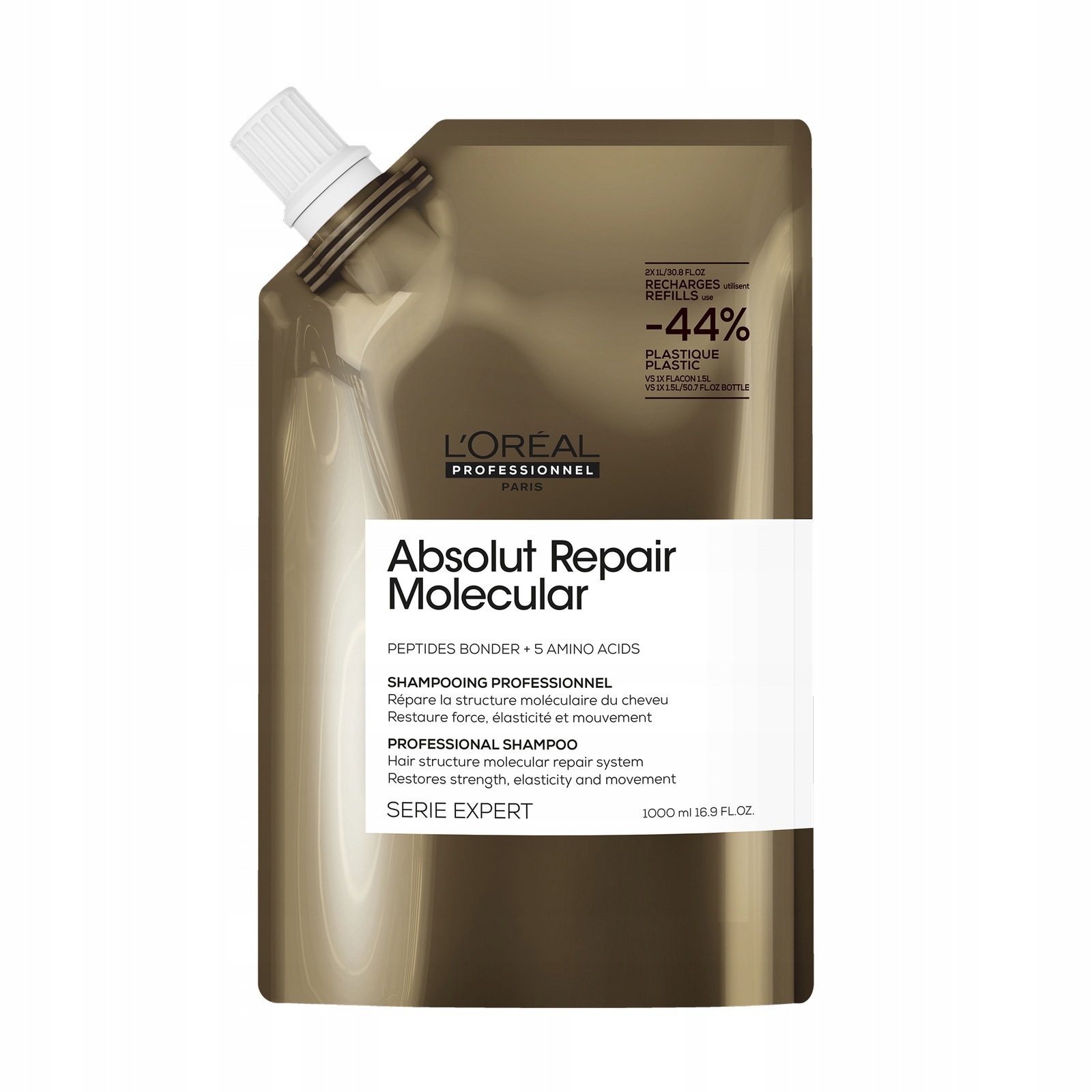 Loreal Absolut Repair Molecular šampon regenerační refill 1000 ml
