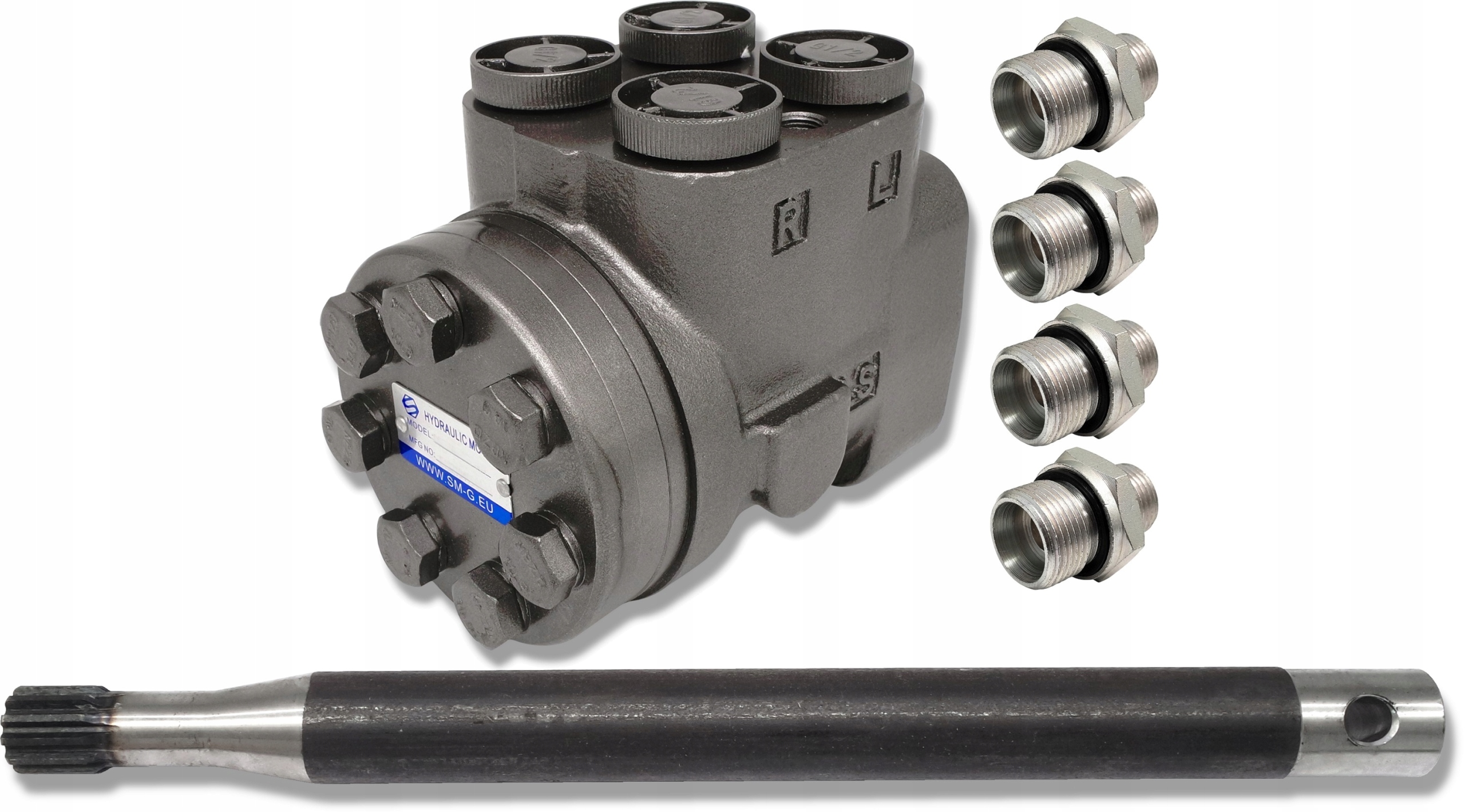 Orbitrol Ospc 80 On Wałek 320 4x Nyple Vsuvka Bizon Ursus,