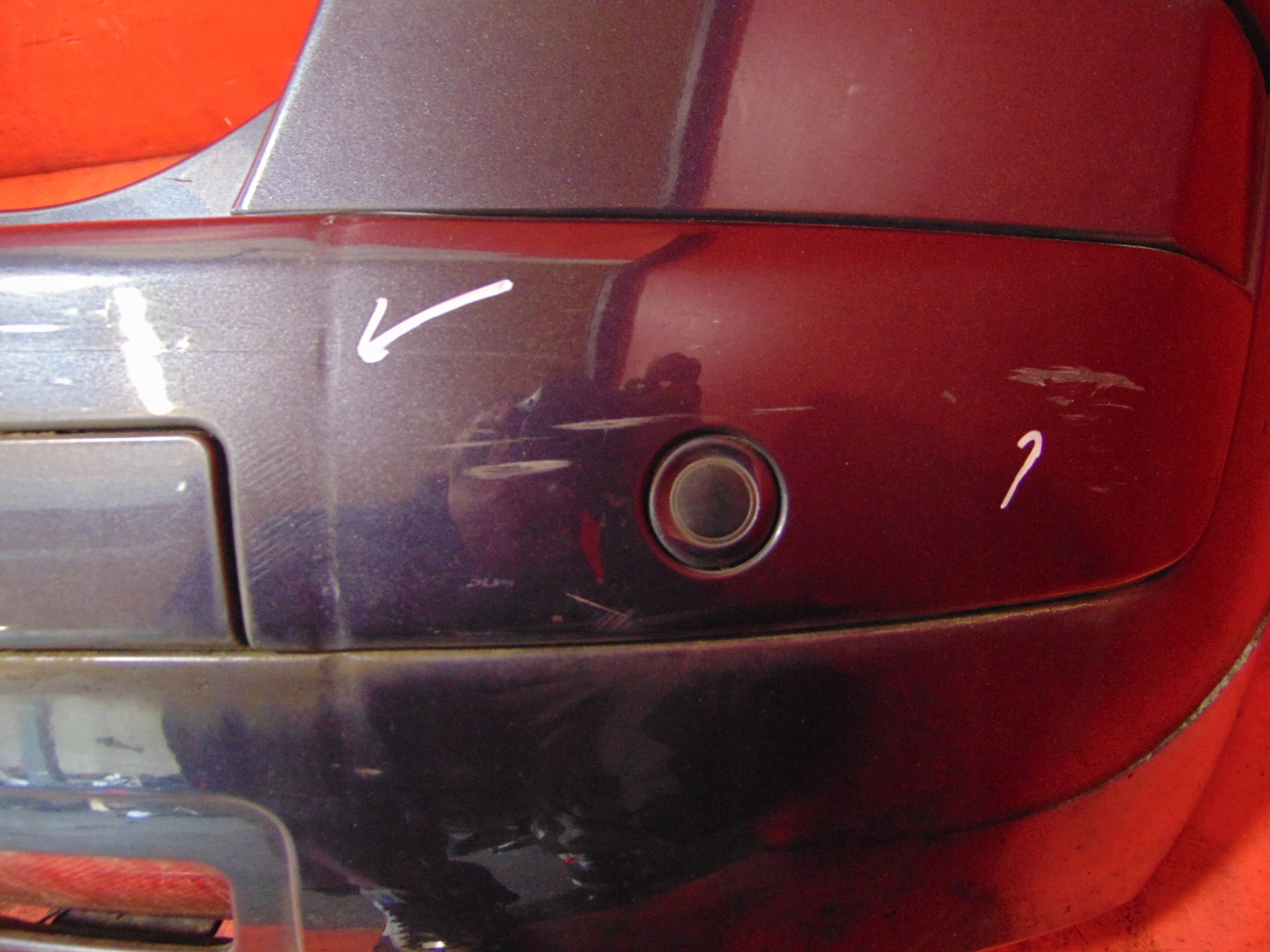 CITROEN C4 PICASSO e 1 UA Paraurti posteriore PDC KENC KROTKI !
