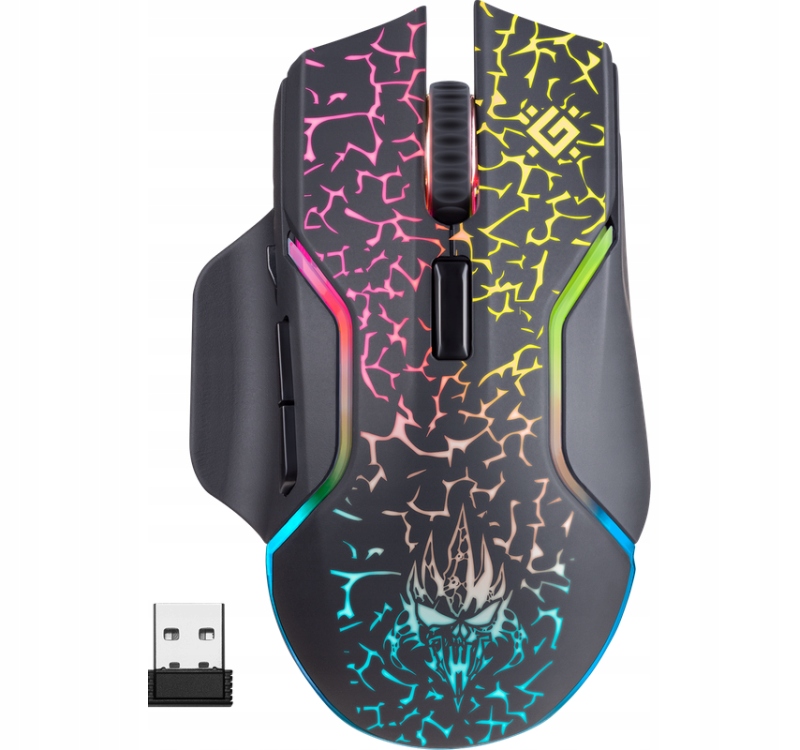 MYSZ DEFENDER GM-067 ONESHOT OPTIC RF RGB 3200dpi 7P — 20