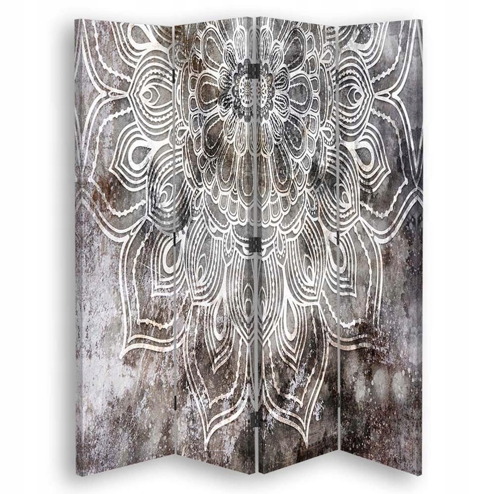 Obojstranný otočný paraván, Orientálny ornament 145x170