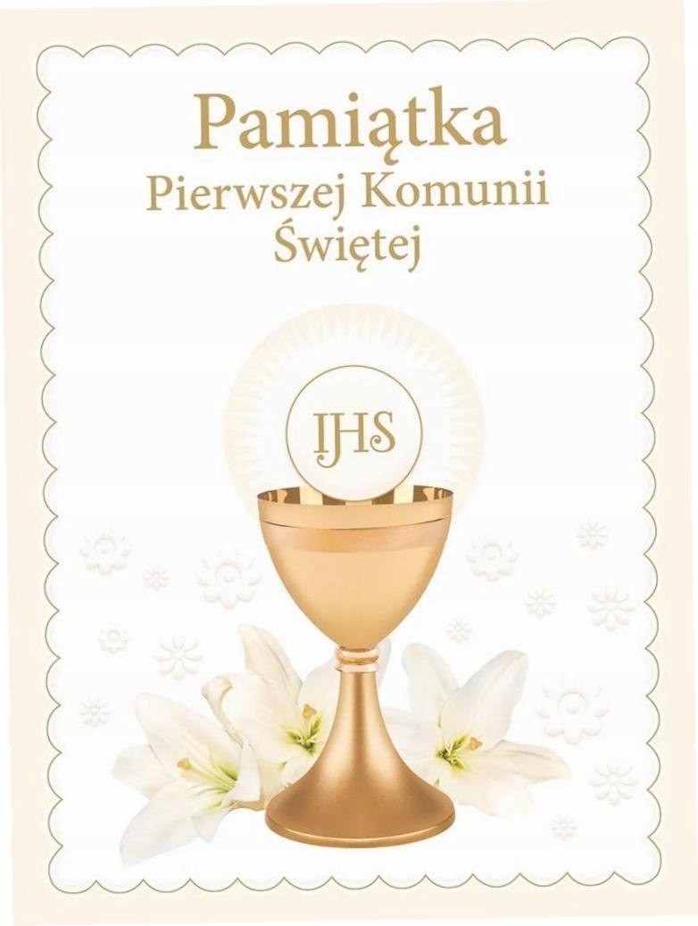 Pamiątka Pierwszej Komunii Świętej