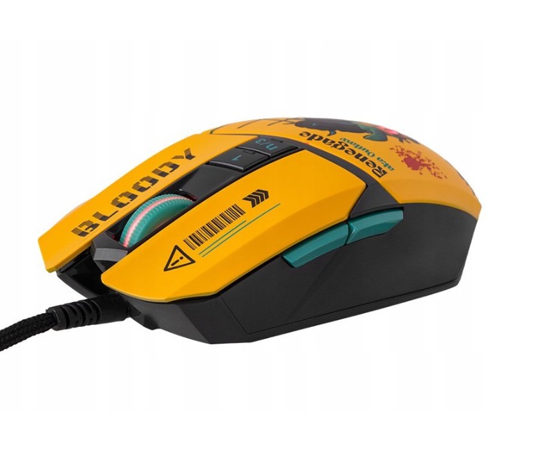 Myszka komputerowa A4TECH Bloody W63 Max Renegade Sunset Gamingowa Usb