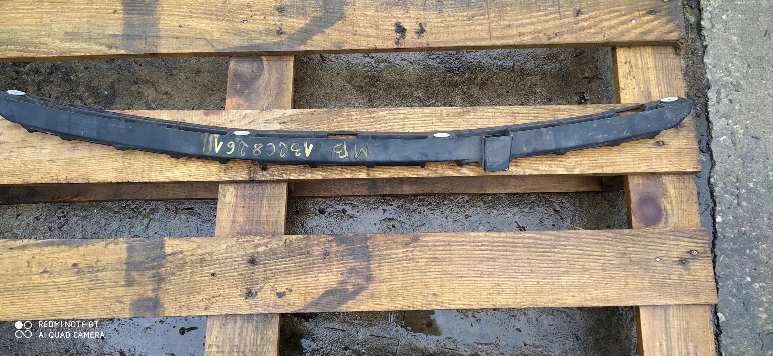 bumper bracket central rear part OPEL MERIVA B 13268261