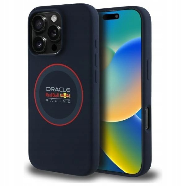 Red Bull RBHMP16X24SIILVR iPhone 16 Pro Max 6.9" hardcase granatowy/na