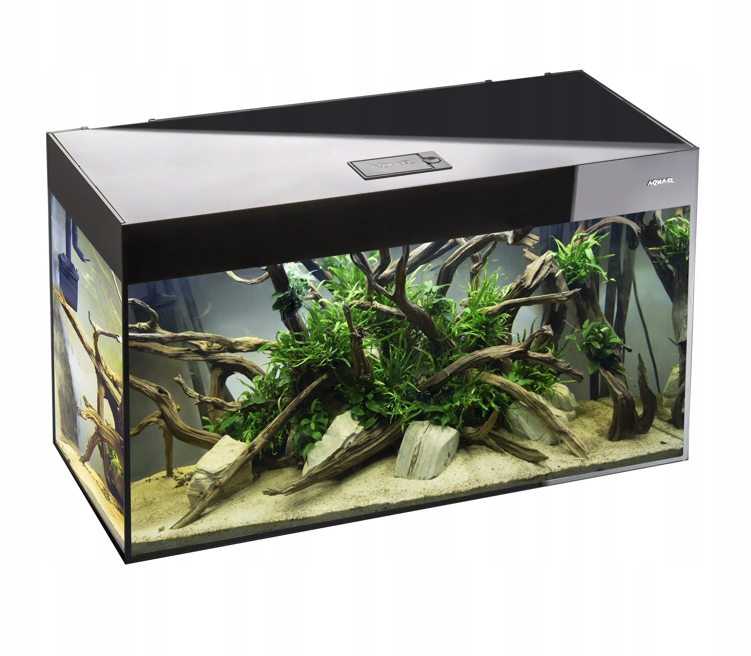 Aquael Zestaw Akwariowy Glossy St 120 D&n Czarny