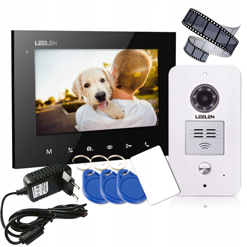 

Wideodomofon 7" Furtka+ 2xBRAMA,PAMIĘĆ Zdjęć