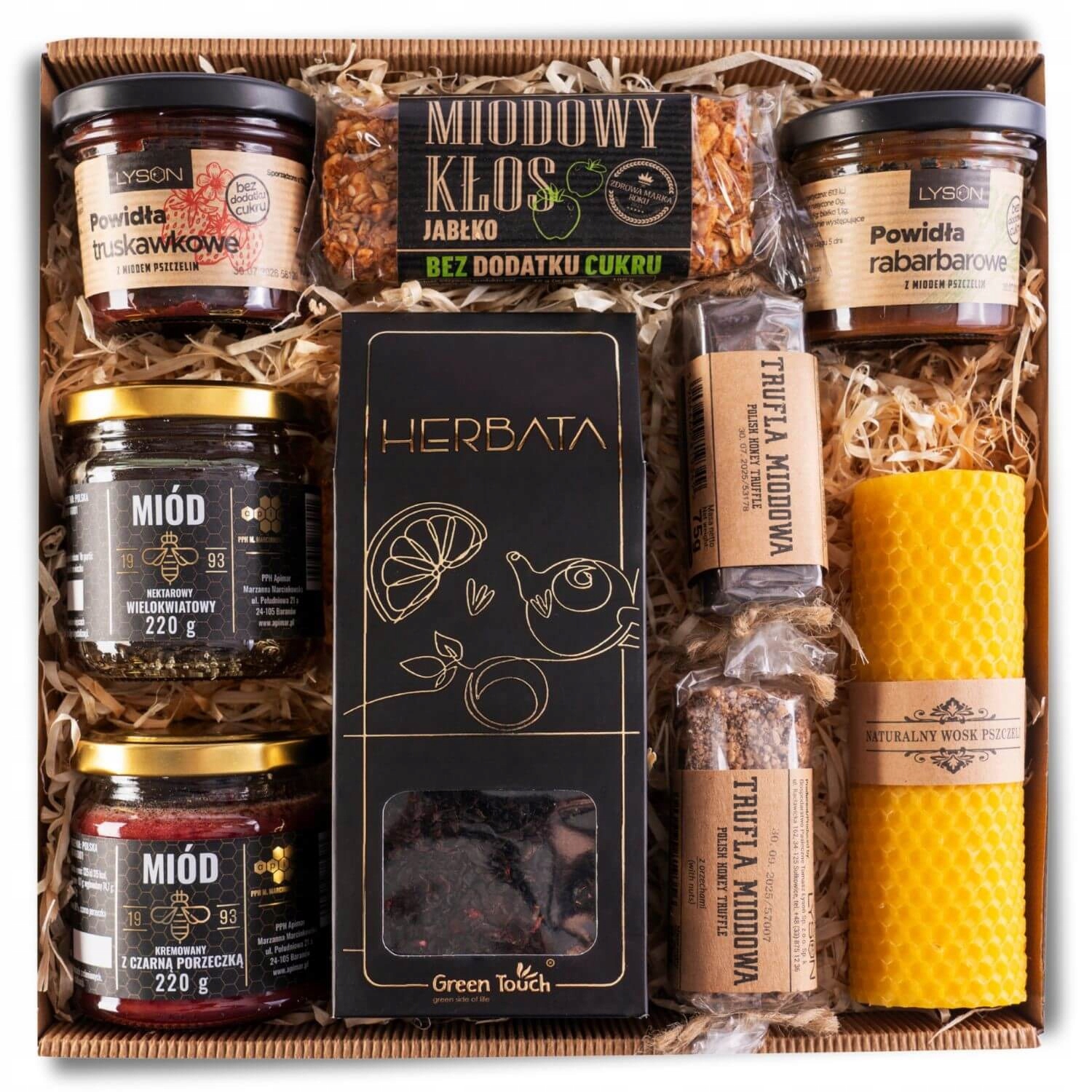 Dárek Na Svatba Koš Pro Kmotry Poděkování Medová Svíčka