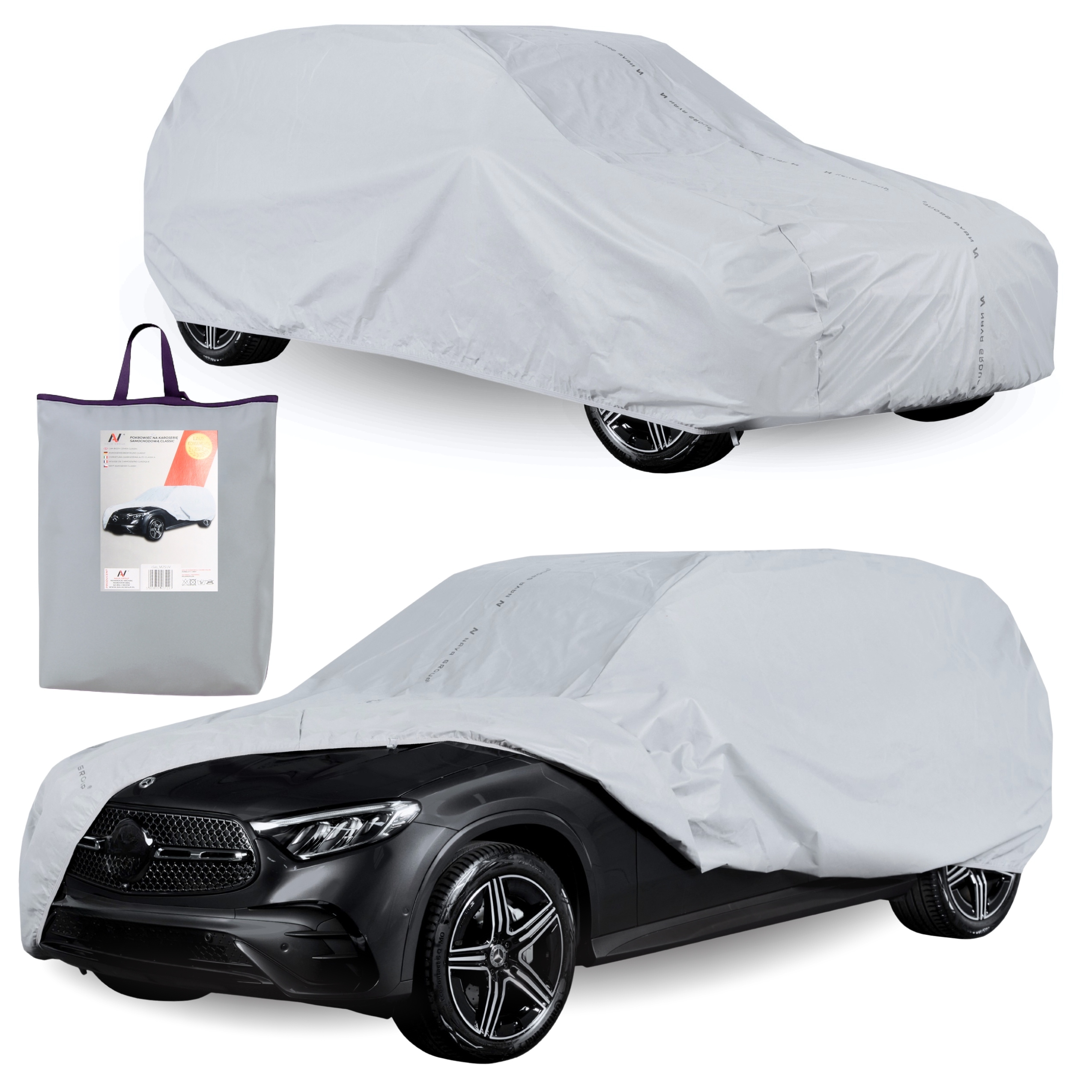 Obal na auto Suv S1 405 cm Celoroční auto Krycí Plachta Kryt