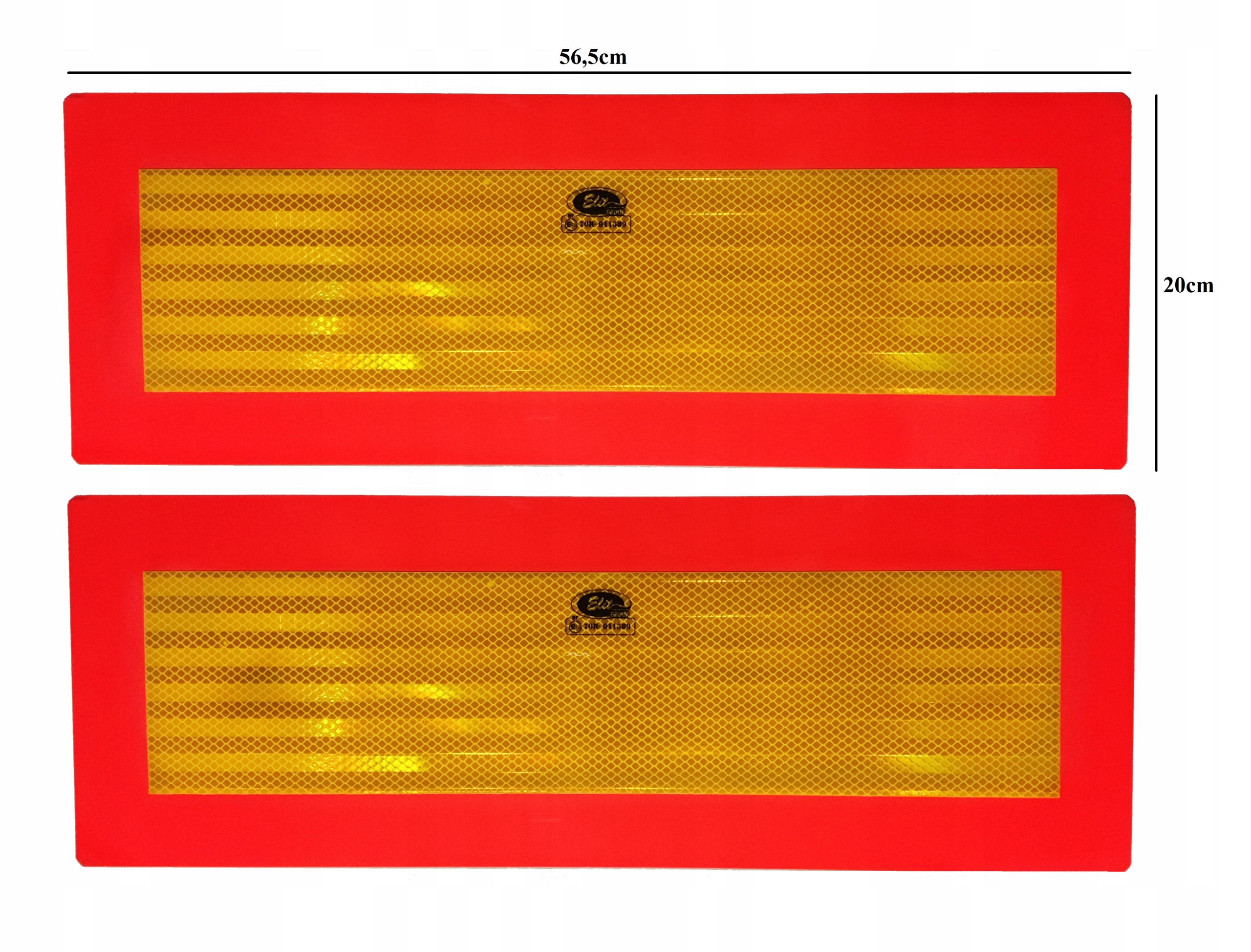 

2x Tablica Odblaskowa Wyróżniająca Przyczepę Tir