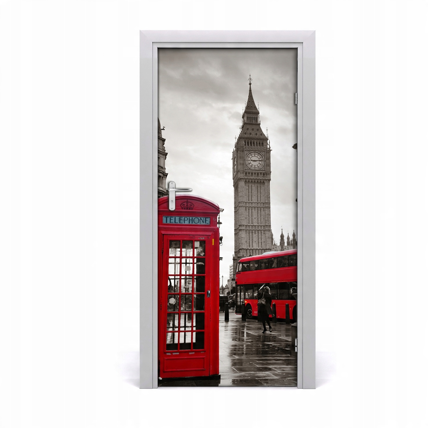 

Fototapeta samoprzylepna na drzwi Big Ben Londyn