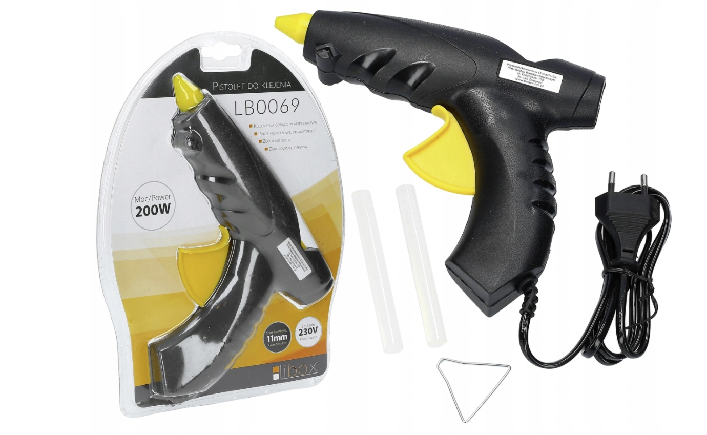 

Klejarka Pistolet Do Klejenia Kleju Na Gorąco 200W